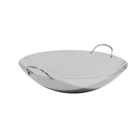 Town 34705 14" Stainless Steel Cantonese Serving Wok