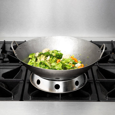 Town 34714 14" Hand Hammered Cantonese Wok