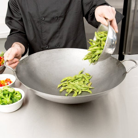 Town 34718 18" Hand Hammered Cantonese Wok