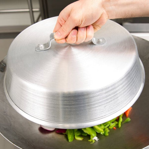 Town Food Service 34913 13.5" Aluminum Wok Cover