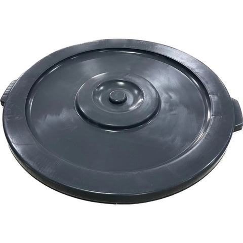 Enhanced SS & Equipment 34GLID Lid for 34 Qt. Round Trash Can, Grey