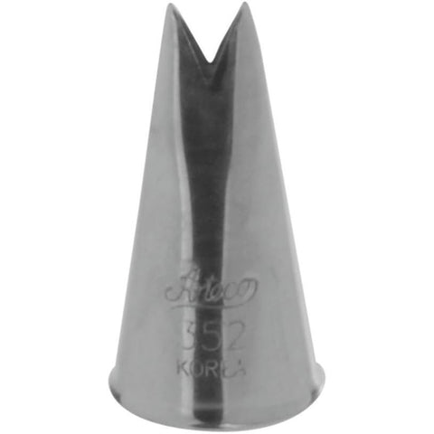 Ateco 352 V-Cut Essex Leaf Decorating Pastry Tip