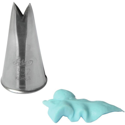 Ateco 352 V-Cut Essex Leaf Decorating Pastry Tip