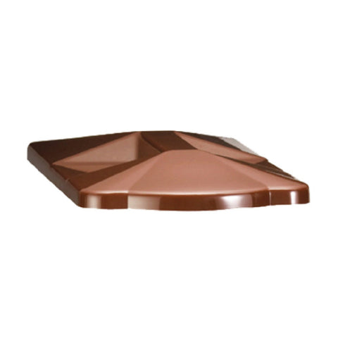 Tablecraft Products 354C Replacement Cover for Slimline Beverage Dispensers, Brown