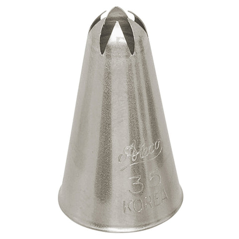 Ateco 35 Closed Star Pastry Tube Piping Tip