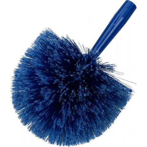 CFS Brands 36340414 Flo-Pac Round Duster with Soft Flagged PVC Bristles, Blue