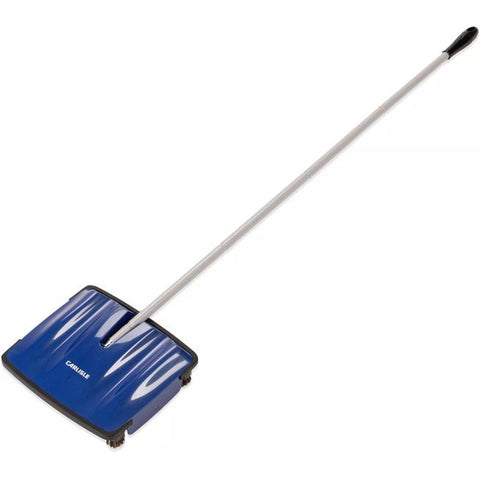CFS Brands 3639914 Duo-Sweeper Multi-Surface Floor Sweeper, 9-1/2 in, Blue
