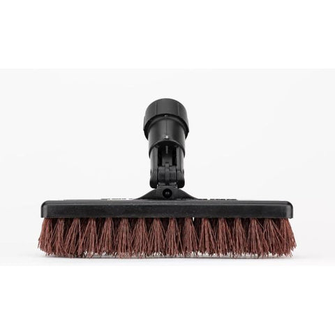 CFS Brands 36531027 Swivel Scrub Power Scrub Brush with Nylon Grit Bristles, 8 Inch