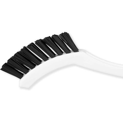 Carlisle FoodService Products 36535103 Flo-Pac Grout Brush - 8-1/8" Overall Length, White Handle, Black Nylon Bristles