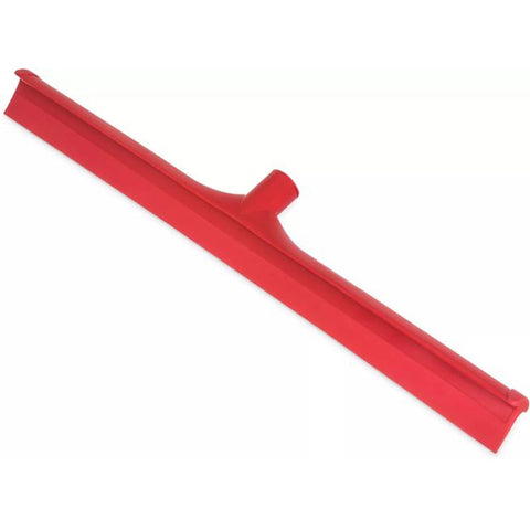 CFS Brands 3656805 Sparta Single Blade Floor Squeegee 24 Inch Red