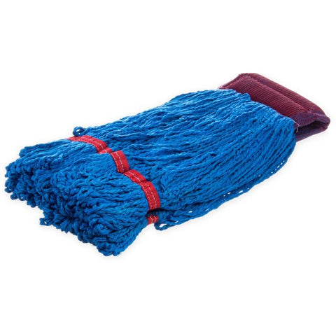 CFS Brands 36942014 Loop End Microfiber Mop Head, Blue