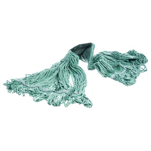 CFS Brands 369478B09 Flo-Pac Medium Looped-End Mop Head, Green