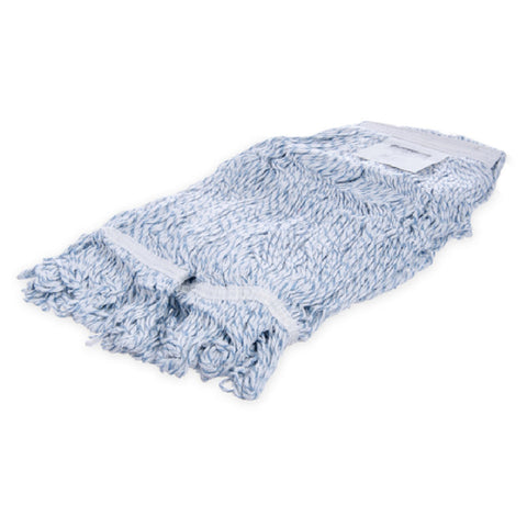CFS Brands 369670B14 Flo-Pac Medium Finishing Mop Head, Blue