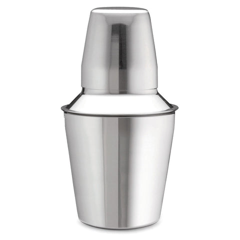 TableCraft 375 8 oz 3-Piece Stainless Steel Mini Bar Shaker