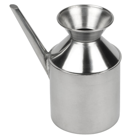 Town 37600 Stainless Steel Asian Chef Oil Dispenser with Round Spout, 13 oz.