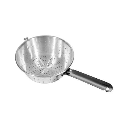 Town Equipment 37910H 10" Aluminum Utility Strainer with Handle and Hook
