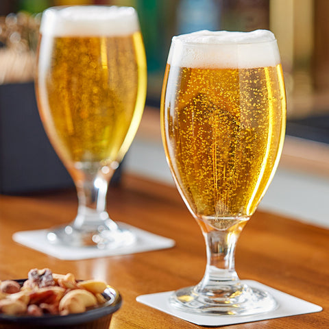 Libbey Glass 3915 Teardrop 14.75 oz. Footed Beer Glass