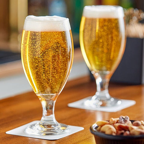 Libbey Glass 3915 Teardrop 14.75 oz. Footed Beer Glass