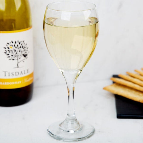Libbey Glass 3965 Teardrop 8.5 oz. White Wine Glass
