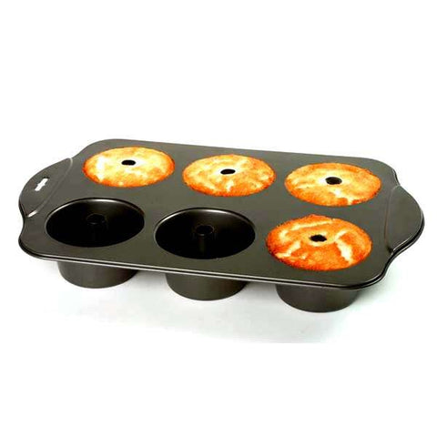 Norpro 3975 Nonstick Mini Angel Food Cake Pan, 6 Count