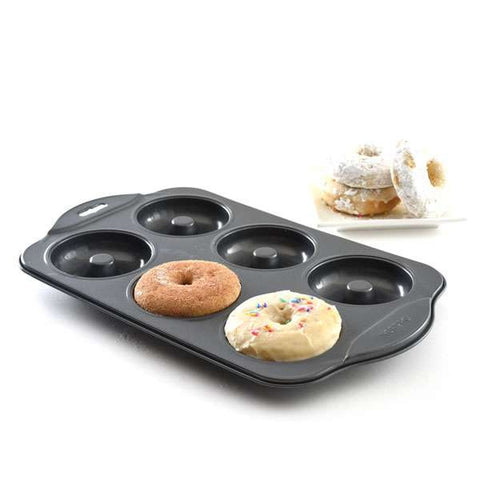 Norpro 3982 Nonstick Baking Donut Pan, 6-Count