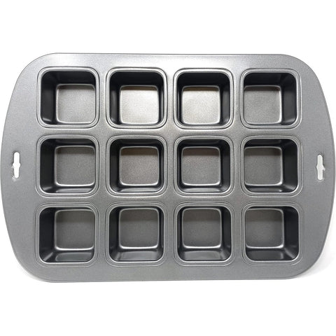 Norpro 3998 Nonstick 12-Cavity Square Brownie Muffin Cupcake Pan
