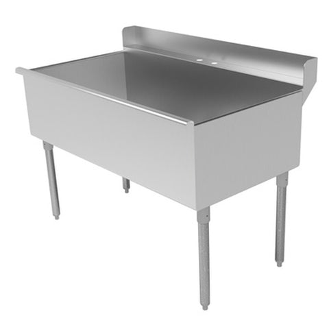 Advance Tabco 4-41-36 One-Compartment Square Corner Scullery Sink, 36"