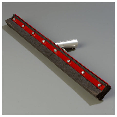 CFS Brands 4008300 Flo-Pac Double Foam Neoprene Floor Squeegee Head, 30 Inch, Black