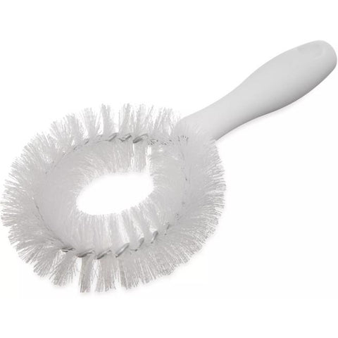 CFS Brands 4016402 Sparta Vegetable Brush with Stiff Polyester Bristles, White