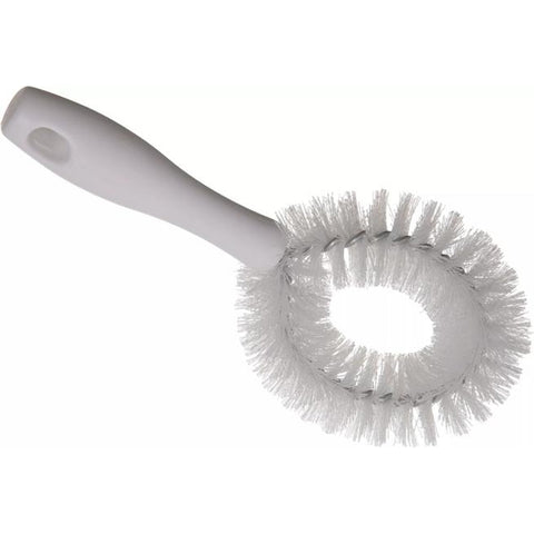 CFS Brands 4016402 Sparta Vegetable Brush with Stiff Polyester Bristles, White