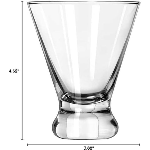 Libbey Glass 401 Cosmopolitan Stemless Wine Glass - 10 oz