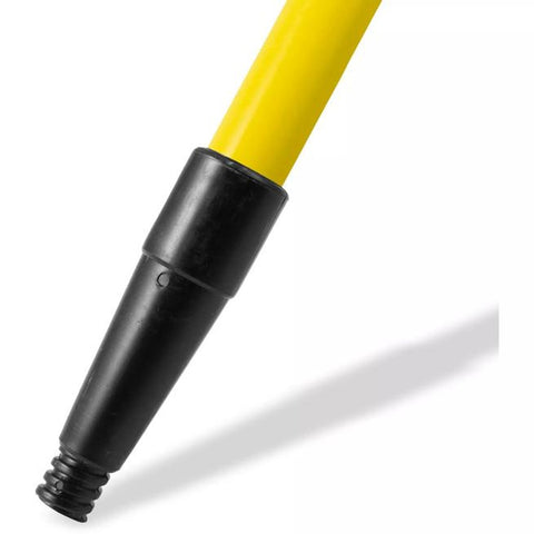 CFS Brands 4022004 Sparta Spectrum Fiberglass Tapered/Threaded Handle, 60 in x 1 in, Yellow