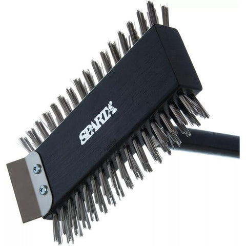 CFS Brands 4029000 Sparta Broiler Master Grill Brush & Scraper with 30.5 in Handle