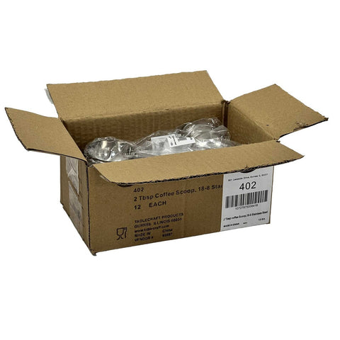 Tablecraft Products 402 Stainless Steel 2 Tbsp Coffee Scoop