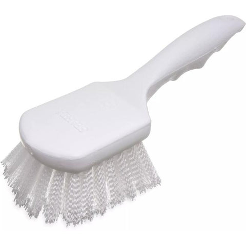 CFS Brands 4054200 Sparta Medium Stiff Nylon Brush, 8 in Long, White