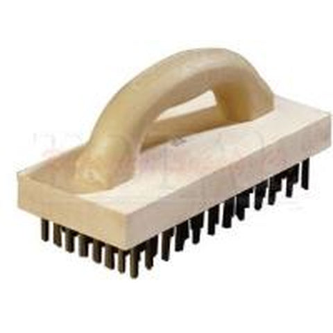 Carlisle FoodService Products 4067600 Butcher Block Brush with Flat Steel Bristles