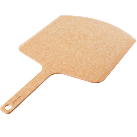 Epicurean 407-241401 Natural Richlite Wood Fiber Commercial Pizza Peel, 14" x 24" with 9" Handle