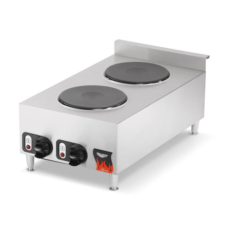 Vollrath 40739 Two-Burner Countertop Electric Hot Plate (208-240V)