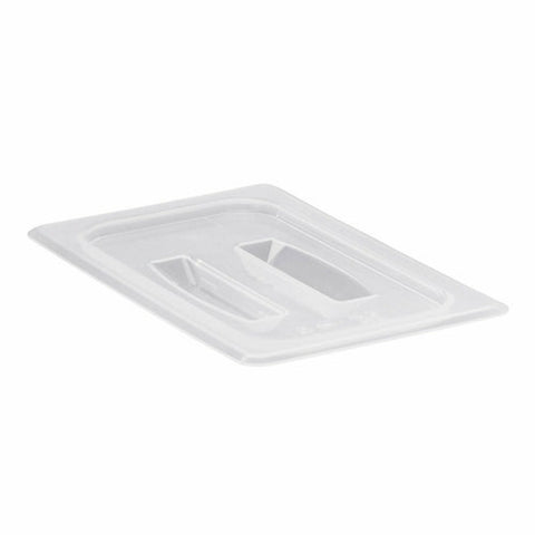 Cambro 40PPCH190 1/4 Size Translucent Polypropylene Handled Food Pan Cover