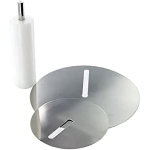 Ateco 4206 Fondant Strip Applicator - 4" Stainless Steel Disks with Food Grade Plastic Spool
