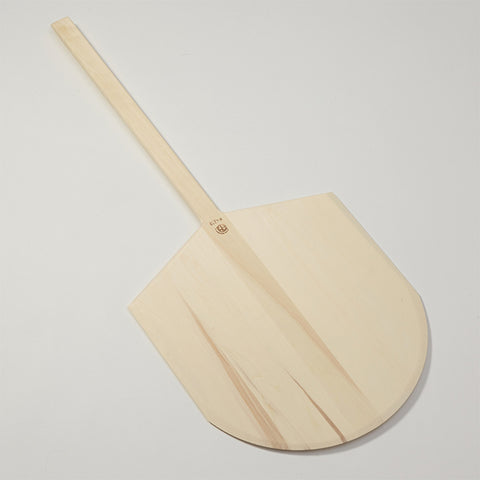 American Metalcraft 4218 Deluxe Wood Pizza Peel, 42" Overall Length with 18" x 18" Blade