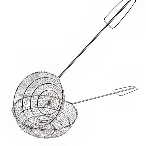 Town 42527 7-Inch Stainless Steel Bird's Nest Skimmer