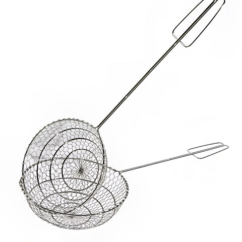 Town 42527 7-Inch Stainless Steel Bird's Nest Skimmer