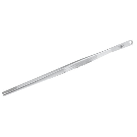 Paderno 42902-30 Straight Stainless Steel Cooking Tongs, 11-7/8" L
