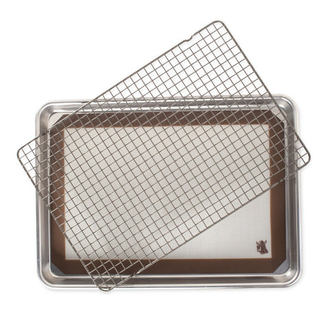 Nordic Ware 43130 Naturals 3-Piece Cookie Baking Set