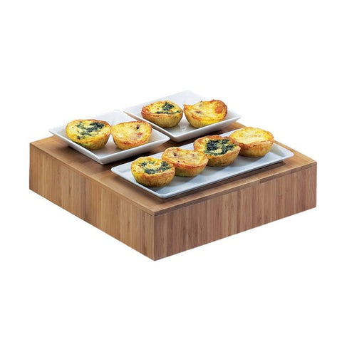 Cal-Mil 432-3-60 Bamboo 12" x 3" Square Riser