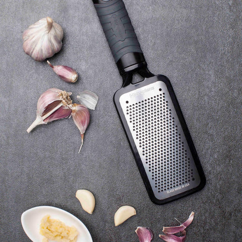 Microplane 44002 Fine Grater - 18/8 Stainless Steel with Soft Grip Handle