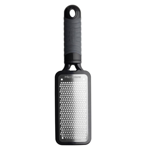 Microplane 44002 Fine Grater - 18/8 Stainless Steel with Soft Grip Handle