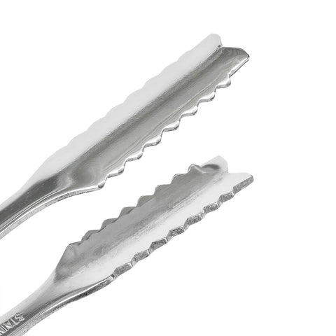 TableCraft Products 4405 Stainless Steel Serving Tongs, 6-1/2 Inch