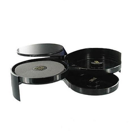 Spill-Stop 444-00 3-Tier Glass Rimmer with Salt, Sugar and Lime Juice Compartments